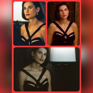 Lord & Taylor Black Strappy Prom Dress